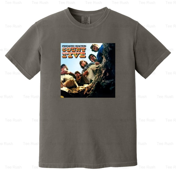 Count Five Psychotic Reaction Album Garage Rock Band Music 60s, Comfort Color T-Shirt Unisex, up to 4XL
