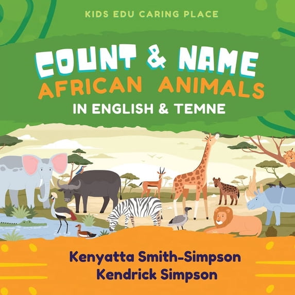 Count & Name African Animals in English & Temne (Paperback)