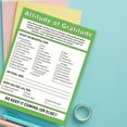 thumbnail image 1 of Count Of Gratitude Note Pad Gratitude Checklist Memo Notepad, 1 of 6