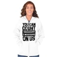 thumbnail image 1 of Count On Me Mississippi Zip Up Hoodie Men's Women's Brisco Brands S, 1 of 5