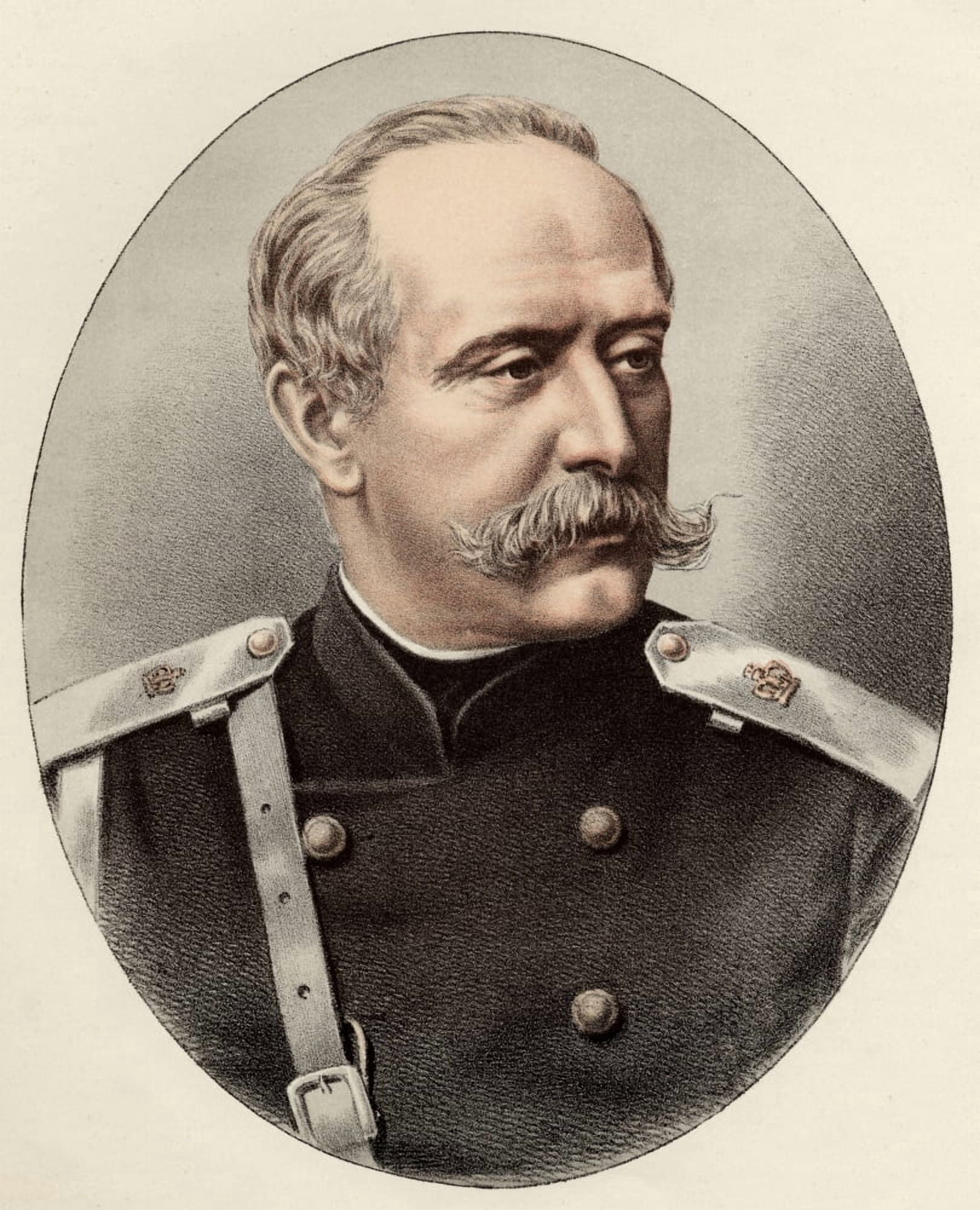 Count Schouvaloff (Sometimes Written Shuvalov) Peter Andreivich 1827-1889 Russian Diplomat From A Photograph By The London Stereoscopic Company Canvas Art - Ken Welsh Design Pics (26 x 34)