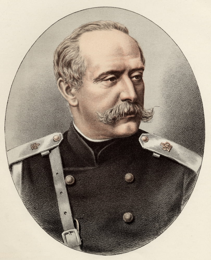 Count Schouvaloff (Sometimes Written Shuvalov) Peter Andreivich 1827-1889 Russian Diplomat From A Photograph By The London Stereoscopic Company Canvas Art - Ken Welsh Design Pics (13 x 17)