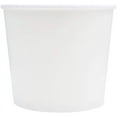 Count White Disposable Ice Cream Bowls 12 oz Paper Ice Cream Cups