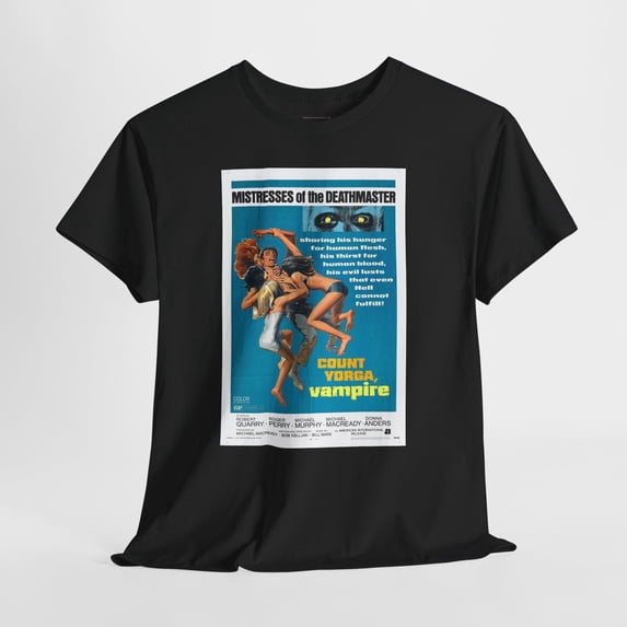 Count Yorga, Vampire 1970 Retro B-Horror Cult Classic T-Shirt - Walmart.com