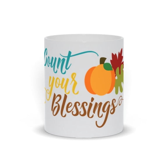 Count Your Blessing - oz And oz - Fall Lover Mug.