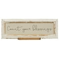 thumbnail image 1 of Count Your Blessings Distressed Frame w/Holder, 1 of 3