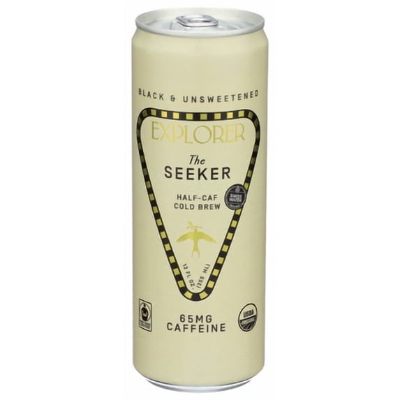 Count of 12 Explorer Cold Brew Coffee The Seeker 12 oz