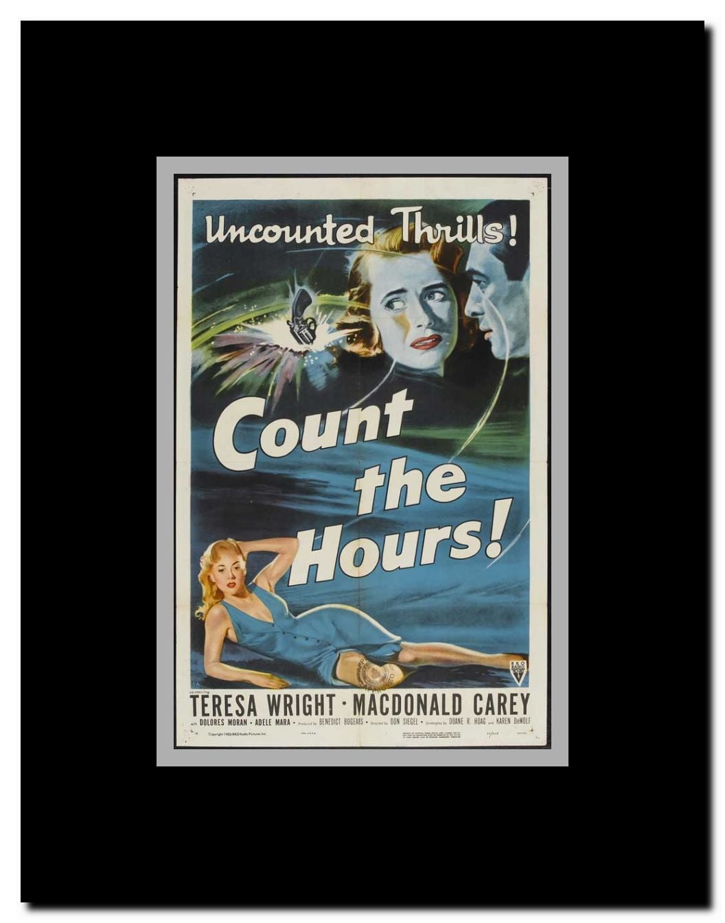 Count the Hours Framed Movie Poster