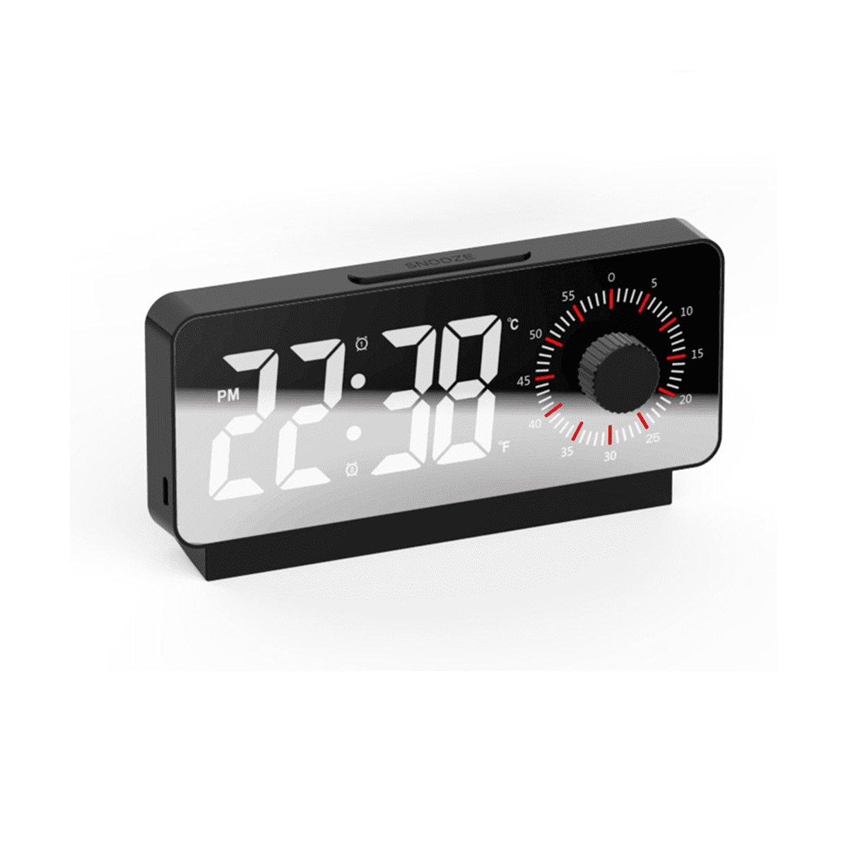 Countdown Alarm Clock Dual Display Visual Manager Alarm Clock Ambient