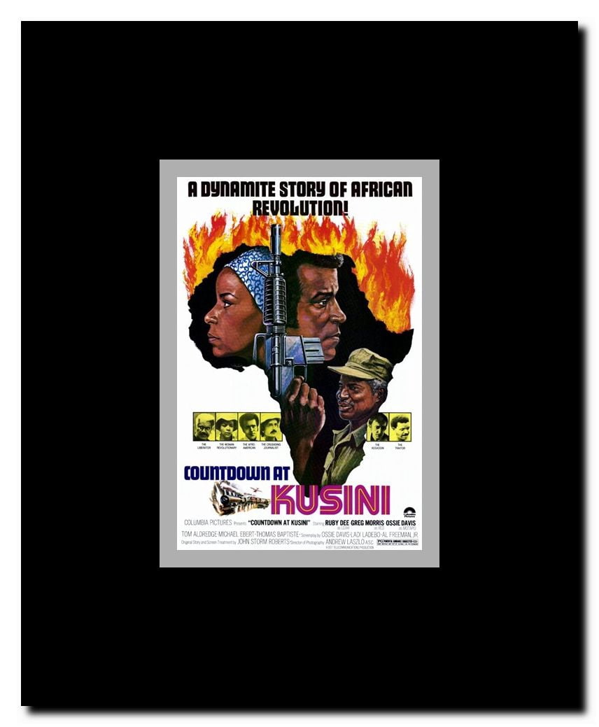 Countdown At Kusini Framed Movie Poster