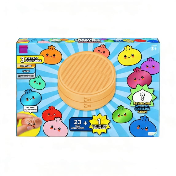 Countdown Calendar, Bun Fidget Toy Mystery Gift Box with 24 Daily Surprise Windows and One Large Final Reveal, Sensory Toy for Holiday Birthday Desk Display Family Activity