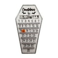 Countdown Coffin Calendar Shaped Countdown Calendar Countdown Calendar