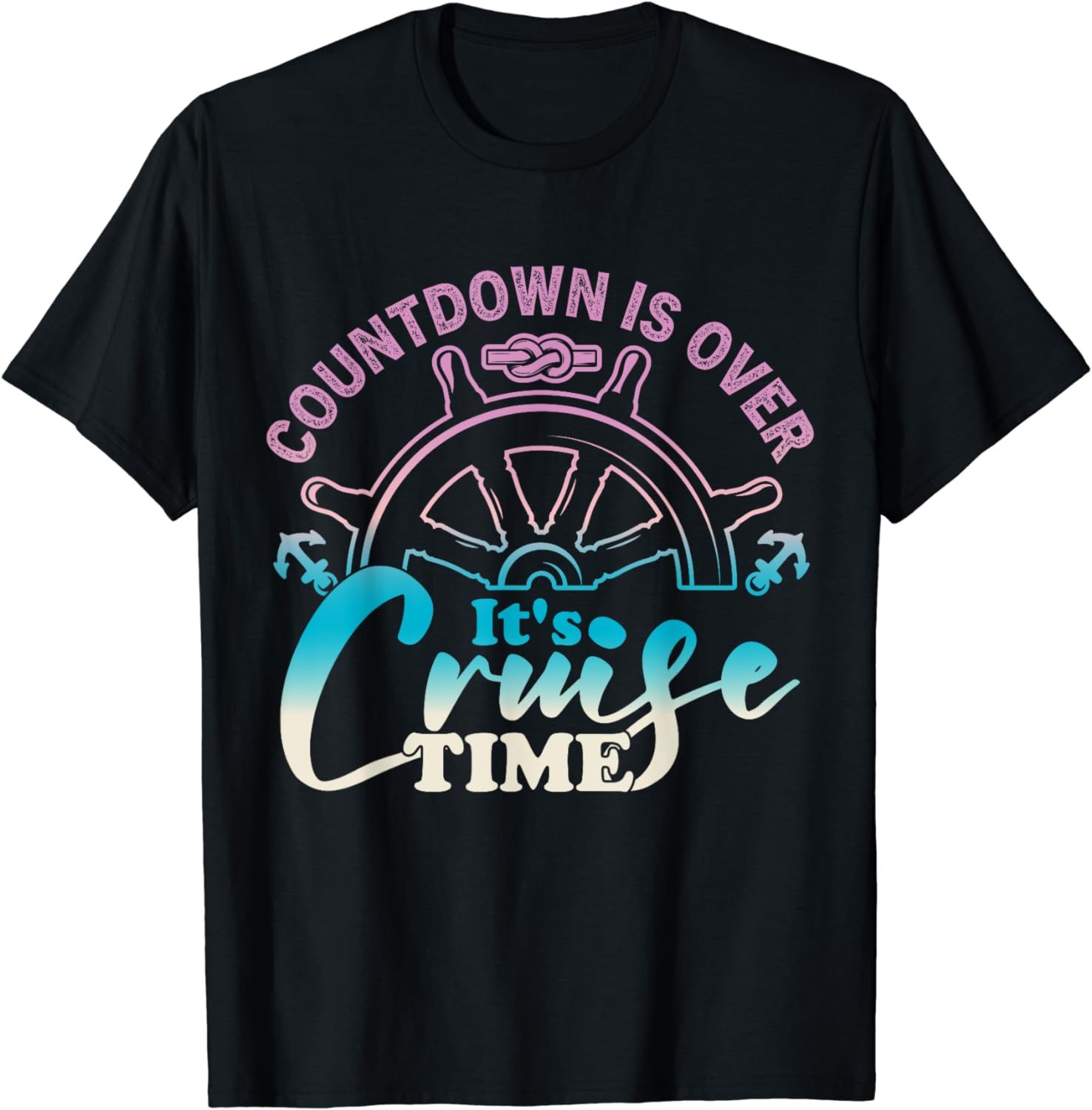 Countdown Is Over It's Cruise Time Family Cruise Vintage T-Shirt ...
