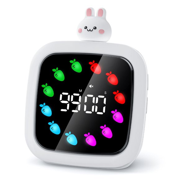 Countdown Kids Timer Clock Develop Time Management Skills Visual Timer Ideal For Reading And Play Activity