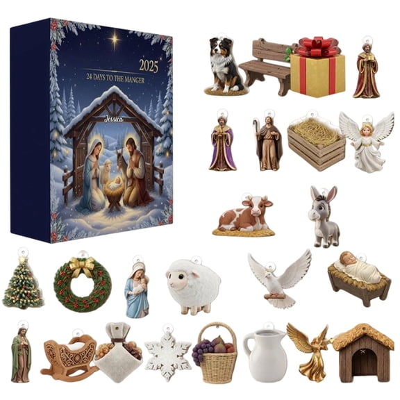 Countdown Mystery Set for Holiday Countdown Events with Surprises Inside Indoor Outdoor Experience 3+ Ages