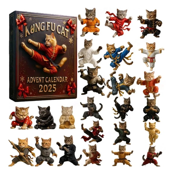 Countdown Sets 2 2D Advent Calendar 2025 Handmade Doll for Home 24 Ready for Holiday and Countdown Joy with Materials