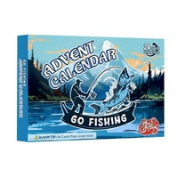 Countdown Sets 2025 Advent Calendar Fishing Calendar for Men Adults Teens - 24 Days Christmas Countdown Surprise Fishing Tackle Set for Father and Grandpa