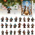 thumbnail image 1 of Countdown Sets 2D Christmas Home Decorative Ornaments 2024 Holiday Advent Calendar Tree Decorations 24pcs Festive Seasonal for Christmas Celebrations, 1 of 8
