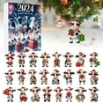 thumbnail image 1 of Countdown Sets 2D Christmas Home Ornaments Holiday Advent Calendar Tree Decorations Festive Seasonal for 2024 Christmas Celebration, 1 of 7