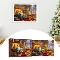 Countdown Sets Advent Calendar 2024 Christmas Puzzle Holiday Countdown Calendar 1000 Piece Puzzle for Boys and Girls Festive Home