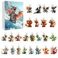 thumbnail image 1 of Countdown Sets Phone Charging Port Dirt Proof Plug Cute Acrylic Collectible Calendar for Enthusiasts - 24pcs Set, 1 of 3