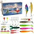thumbnail image 1 of Fishing Advent Calendar 2024 Countdown Set for Men and Teen Boys Featuring 24 Days of Spoons Crankbait VIB for Christmas Fishing, 1 of 8