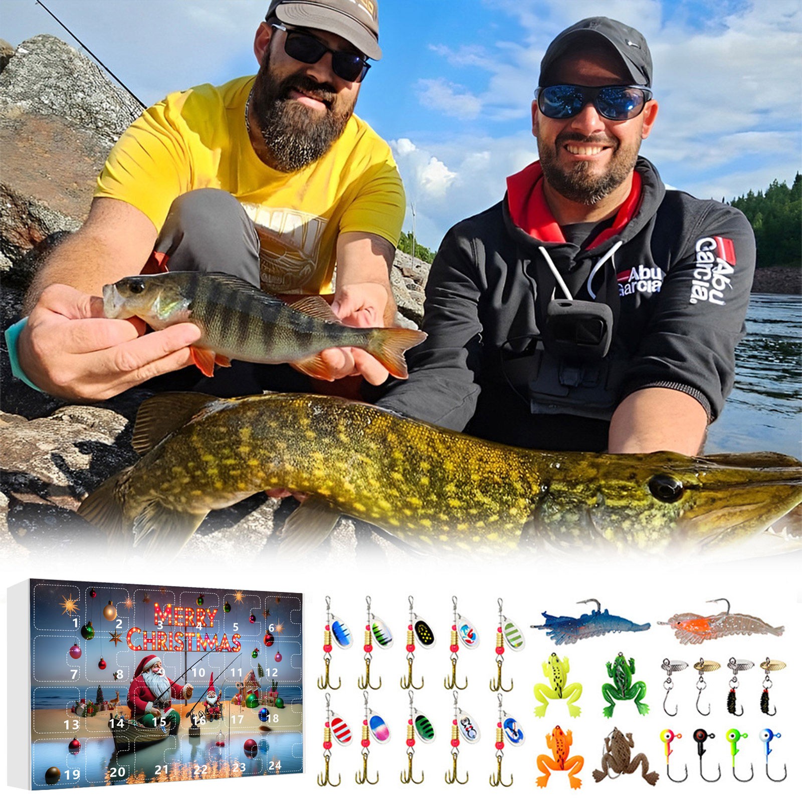 Countdown Sets Fishing Advent Calendar - 2024 for Men Teen Boys Fathers ...