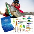 thumbnail image 1 of Countdown Sets Fishing Advent Calendar for Adults and Teens with Freshwater Saltwater Soft for Dads Boyfriends and Grandpas, 1 of 8