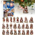 thumbnail image 1 of Countdown Sets Holiday Christmas Advent Calendar Cute 2D Decoration Set for Christmas Home Flat Style, 1 of 8