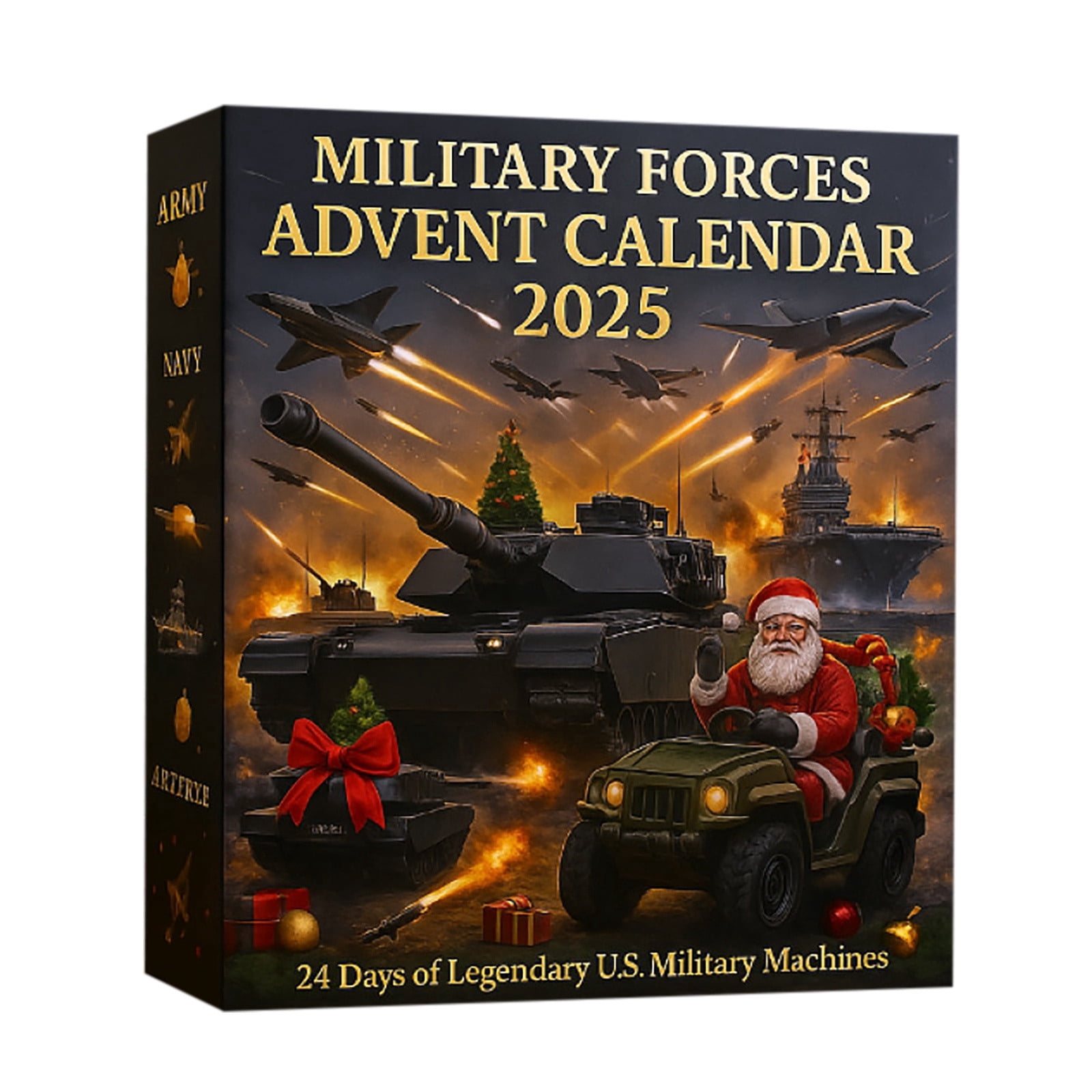 Countdown Surprise 24 Days Advent Calendar With Mystery And For Kids ...
