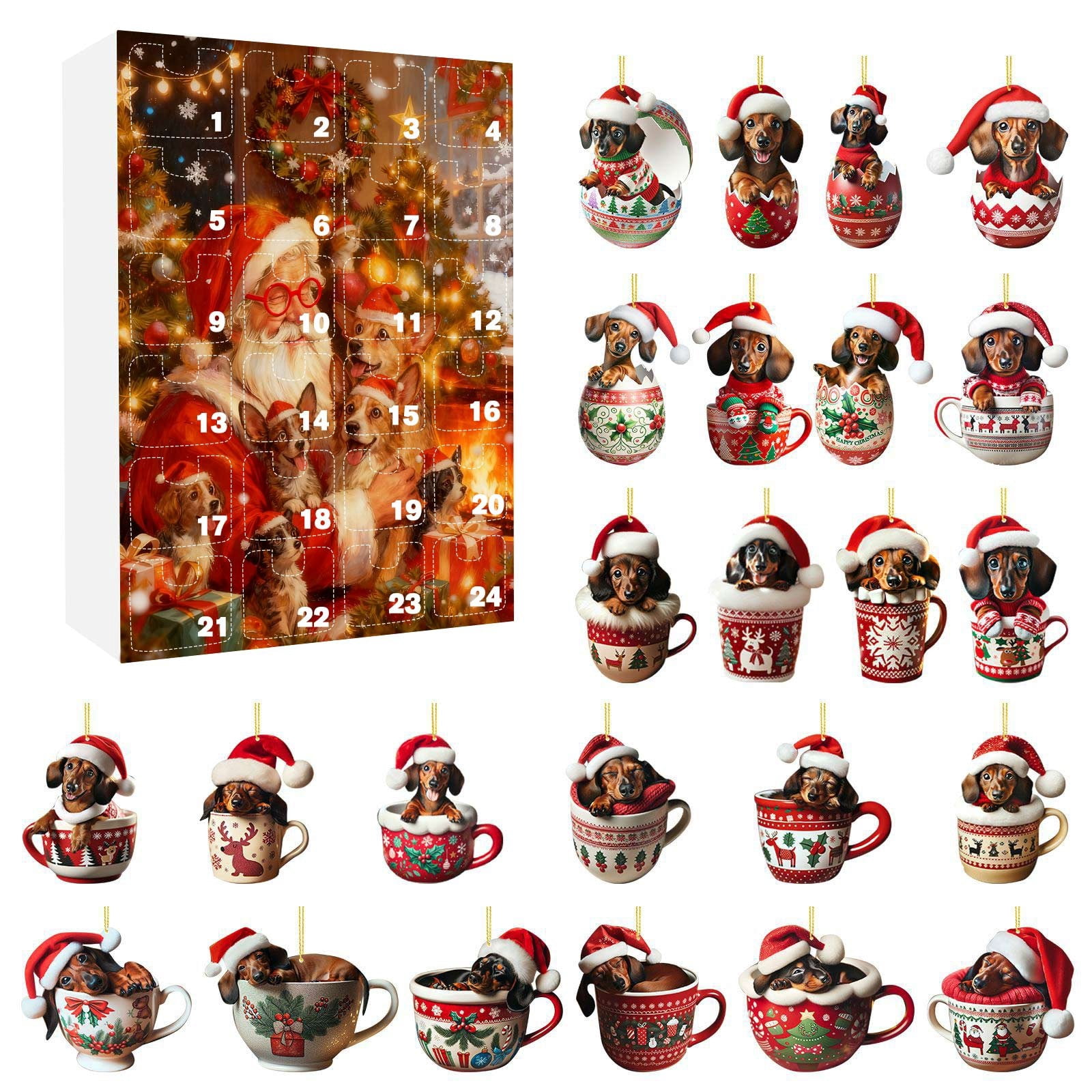 Countdown Surprise Advent Calendar For Lovers With 24 Unique Mini ...