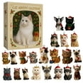 thumbnail image 1 of Countdown Surprise Advent Calendar With Mystery Collectible For Kids And Family Countdown sets White-26cm, 1 of 9