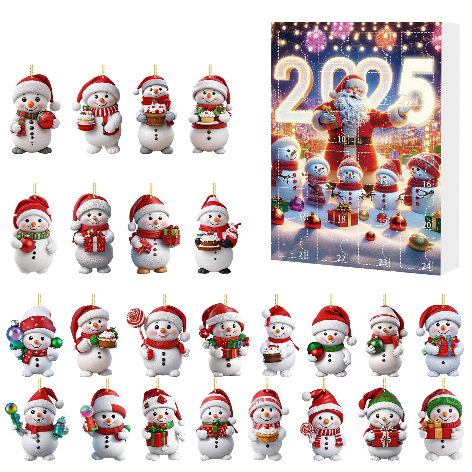 Countdown Surprise Blind Set Mystery Advent Calendar Collectible Toy ...