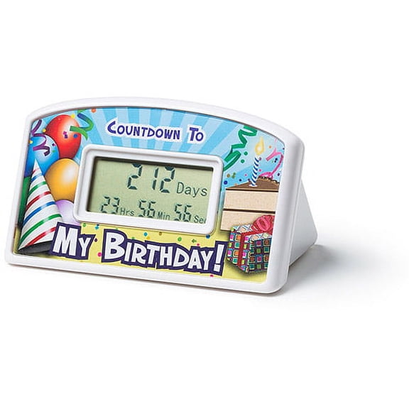 Countdown Timer, Happy Birthday