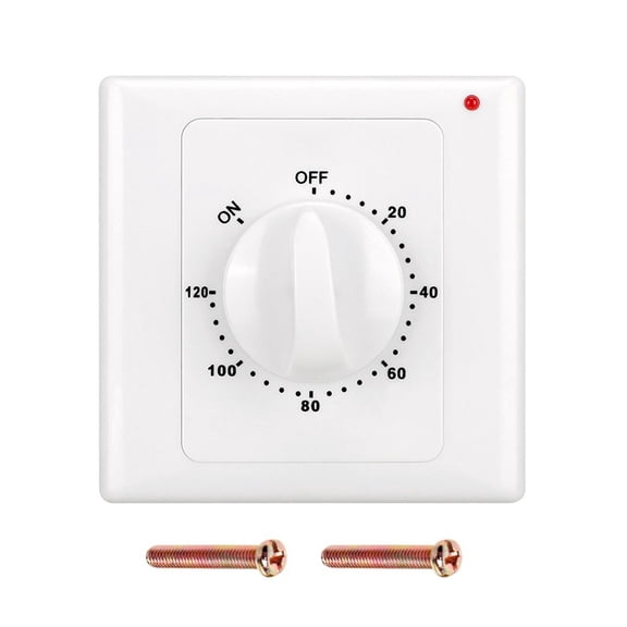 Countdown Timer Switch Ac220V Electronic Mechanical Countdown Controller 86Panel Timing 30Min YIWEI