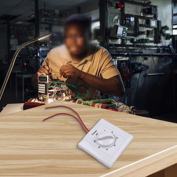 Countdown Timer Switch Ac220V Electronic Mechanical Countdown Controller 86Panel Timing 30Min