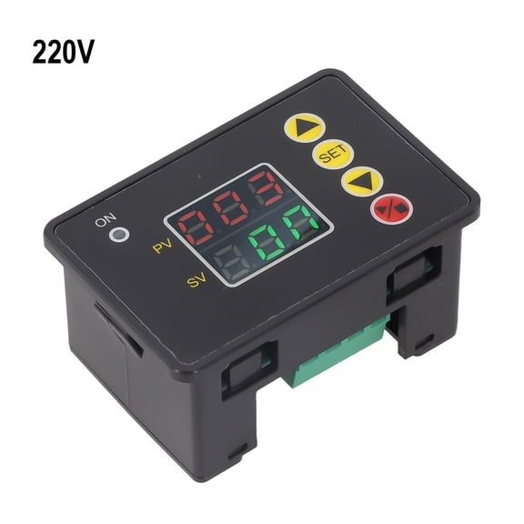 Countdown Timer Switch Delay Power Supply Ac220V Timer Dc12V Timer Intuitive Controls Precise Timing For Industrial Use