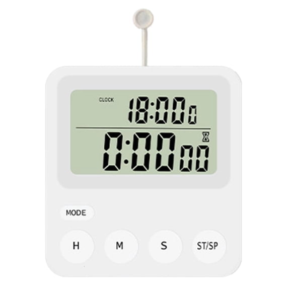 Countdown Timer Tabletop Wall Mount Alarm Clock 24 Hours Kitchen Digital Timer Alarm Clock Large LCD Display Timer Clock