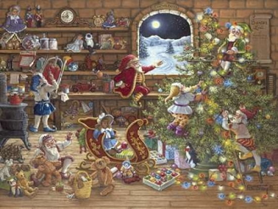 Countdown To Christmas Canvas Art - Janet Kruskamp (18 x 24)