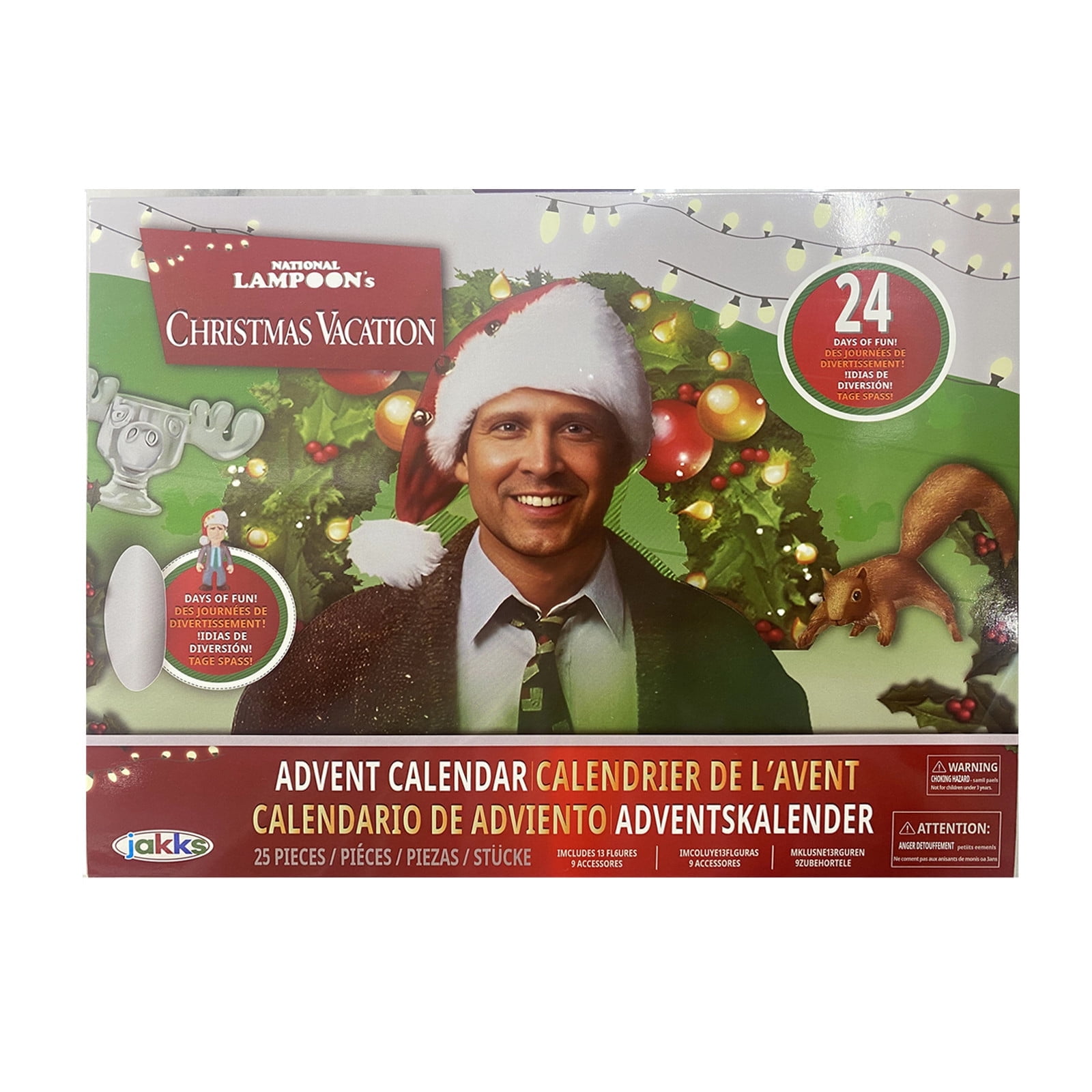 Countdown calendar christmas gifts National Lampoon's Christmas
