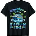 thumbnail image 1 of Countdown is Over It's Cruise Time Family Cruise Squad 2026 T-Shirt Shirts, 1 of 3