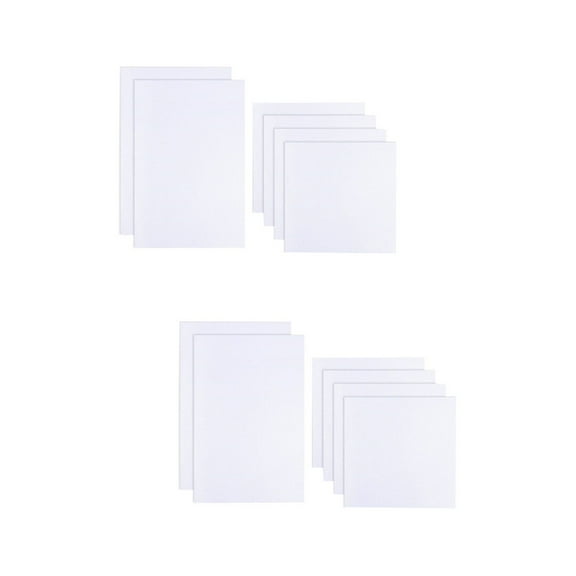 Counted Cloth Embroidery Cross Stitch Supplies Needlework Fabric Classic White 12 Pcs