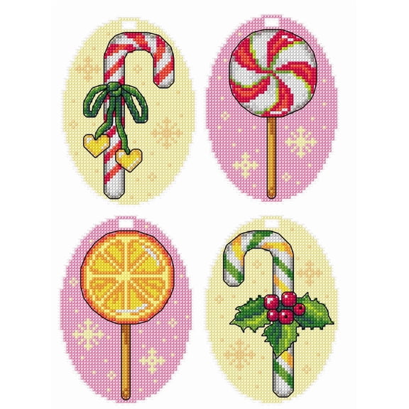 Crafting Spark Counted Cross-Stitch Kit - Christmas Candy 214CS