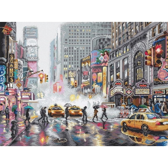 Letistitch New York Counted Cross Stitch Kit 40x30cm