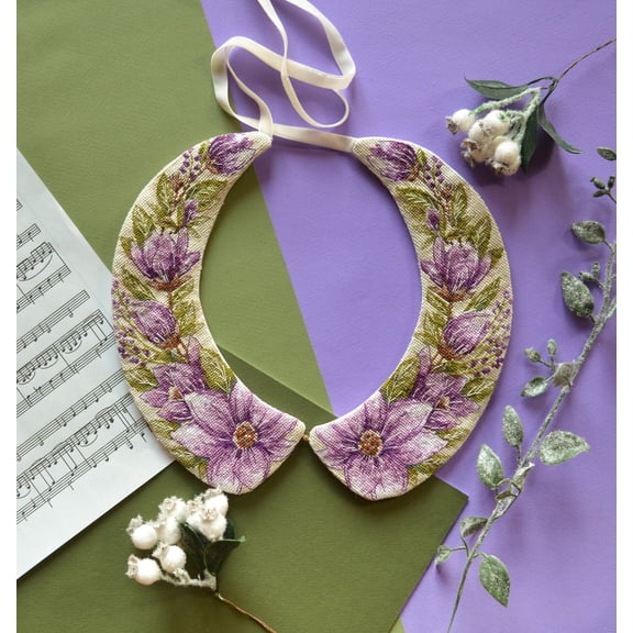 Counted Cross stitch kit - Collar Exquisite Inspiration