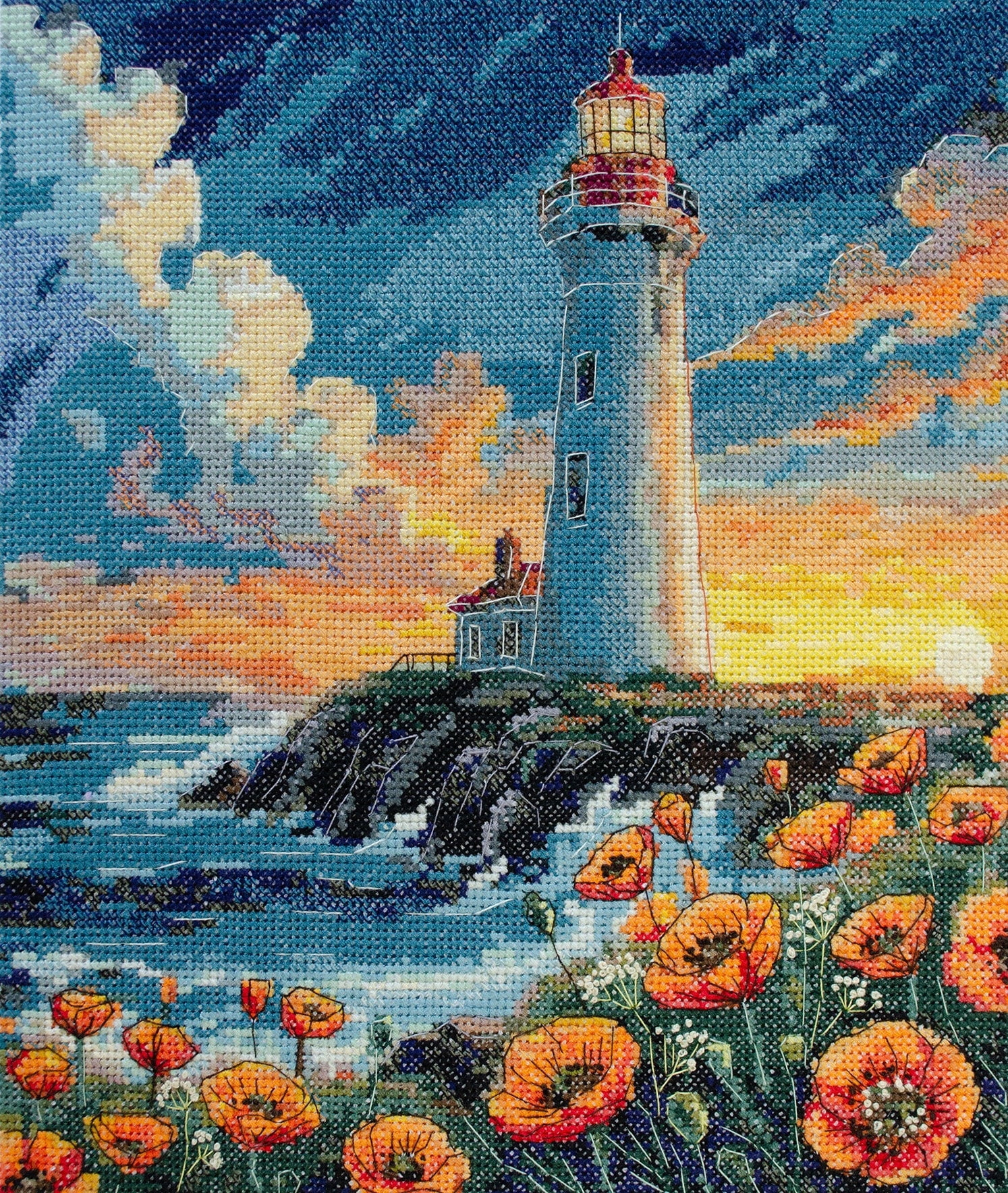 Counted Cross-stitch kit - Silence has color AH-295