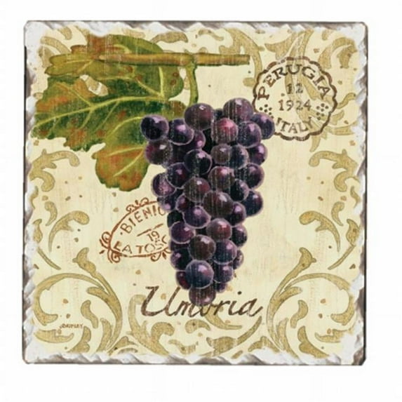 Counter Art CART15093 Vintage Grapes Trivet
