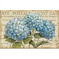 Counter Art Paper Placemats 24Pack, Blue Hydrangea