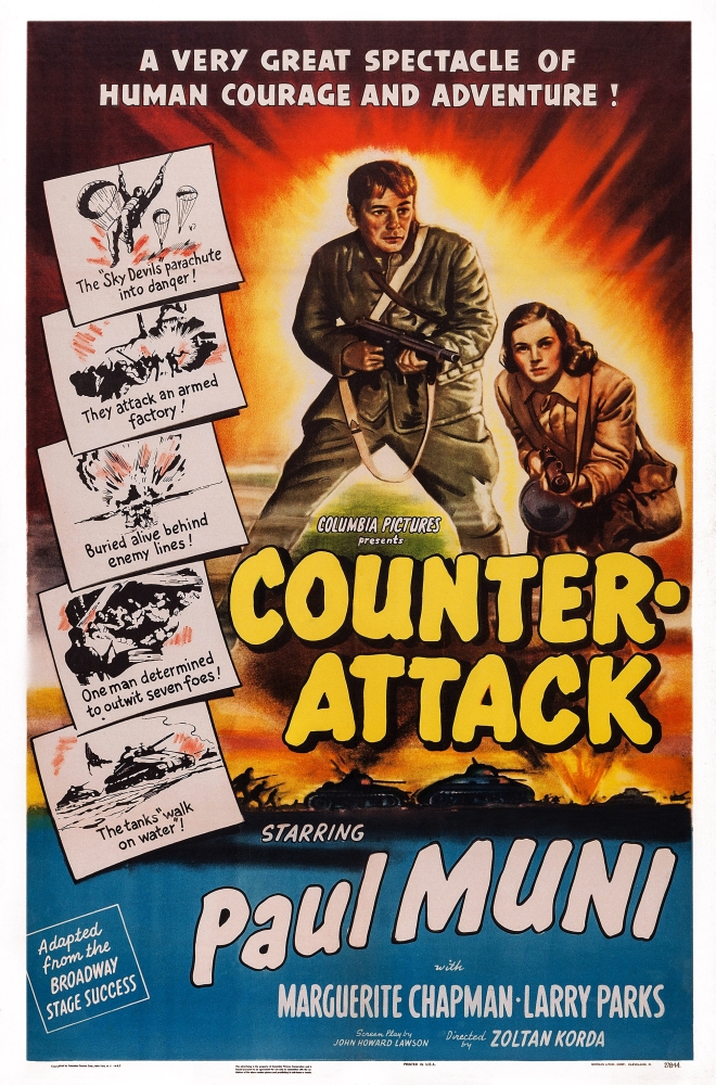 Counter-Attack U Canvas Art - (24 x 36)