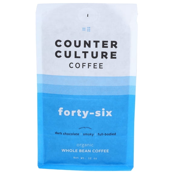 Counter Culture Coffee Forty Six Blend Dark Chocolate, Smoky Whole Bean Coffee